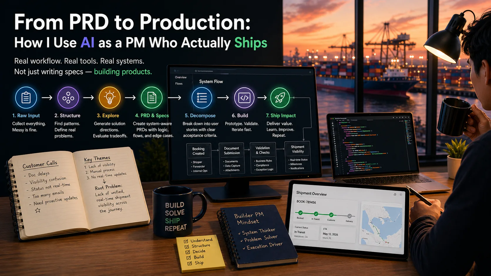 From PRD to Production: How I Use AI as a PM Who Actually Ships
